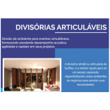 valor de divisória articulada madeira Cerro Grande
