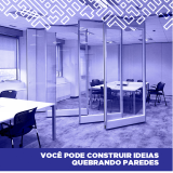 venda de divisória de vidro com porta de correr Sooretama
