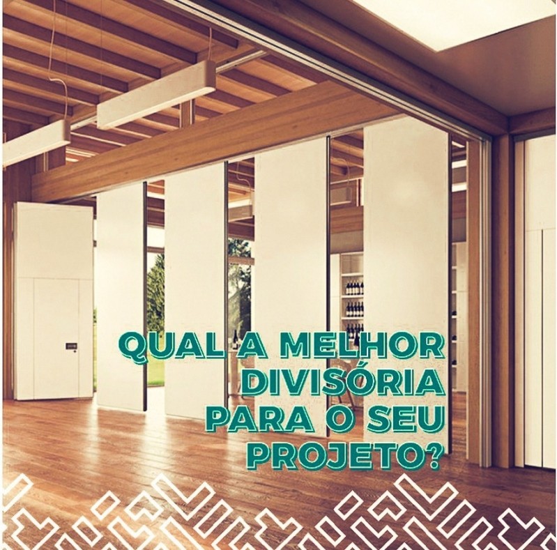 Venda de Divisória Sanfonada Acústica São João de Meriti - Divisória Acústica Retrátil para Empresa